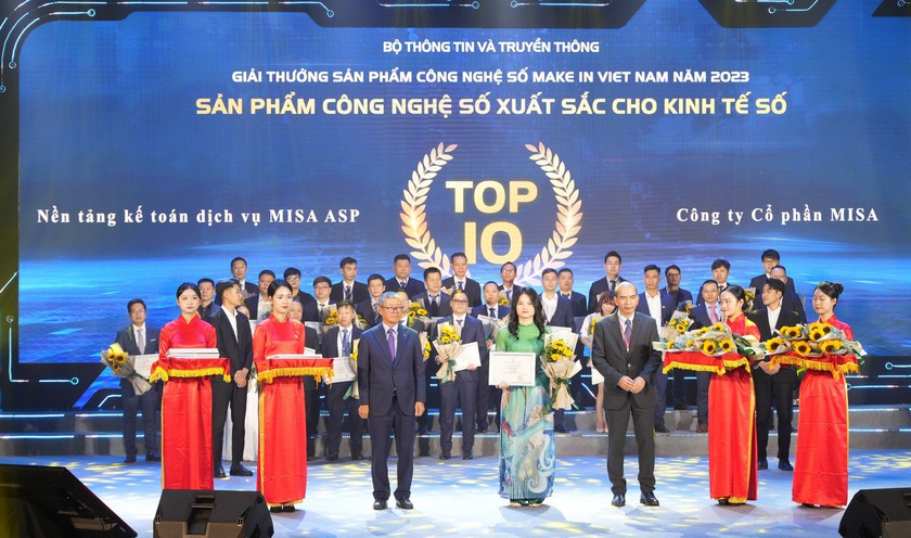 MISA ASP là nền tảng Make in Viet Nam xuất sắc  hạng mục Kinh tế số- Ảnh 1.