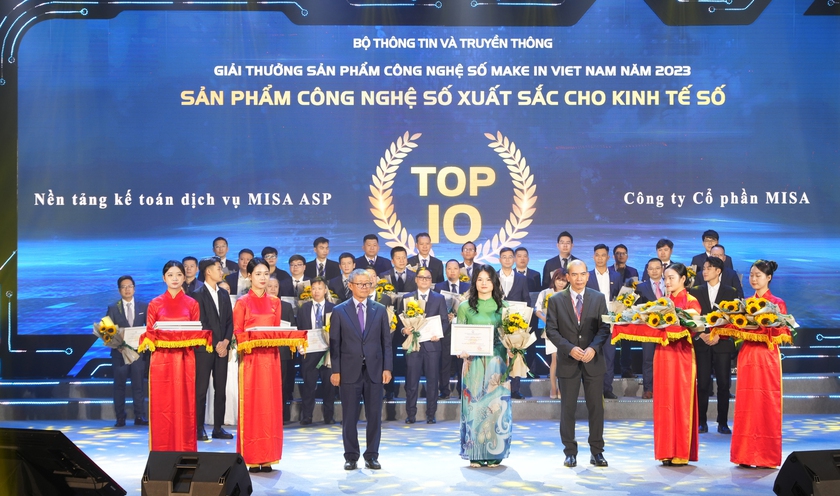 2 giải pháp MISA được vinh danh là sản phẩm công nghệ số xuất sắc Make in Vietnam 2023- Ảnh 3.