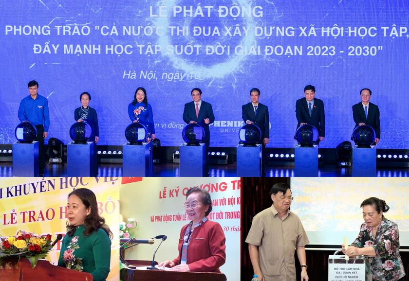 10 sự kiện tiêu biểu về hoạt động của Hội Khuyến học Việt Nam năm 2023- Ảnh 1.