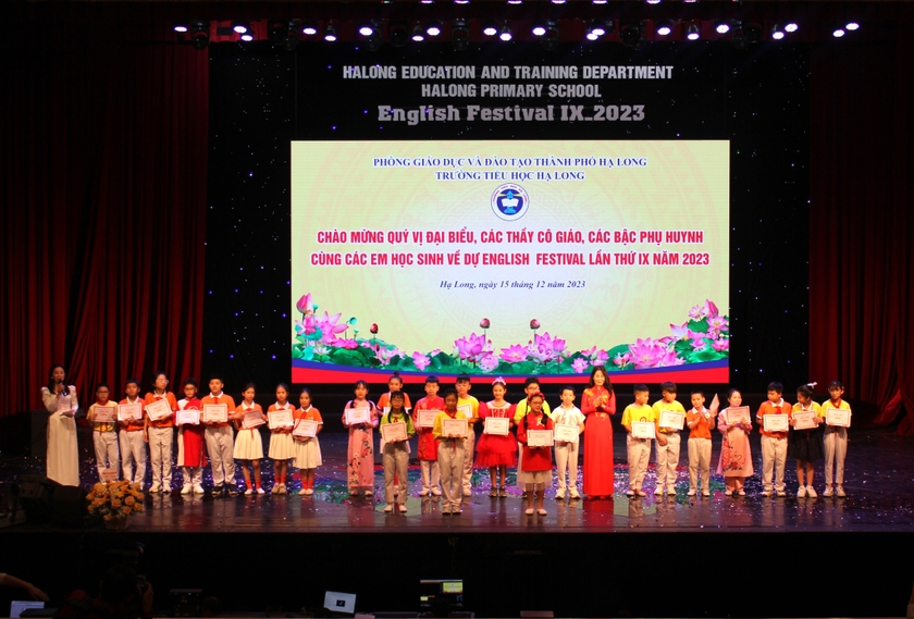 Quảng Ninh: Gần 1.000 học sinh tiểu học tham gia Ngày hội tiếng Anh- Ảnh 4.