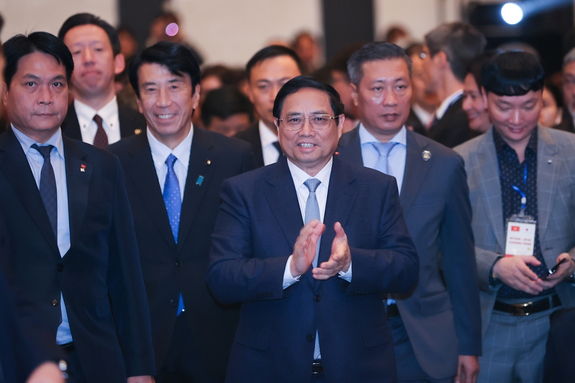 Thủ tướng Phạm Minh Chính: Việt Nam - Nhật Bản cùng nhau hợp tác, kiến tạo tương lai- Ảnh 1.