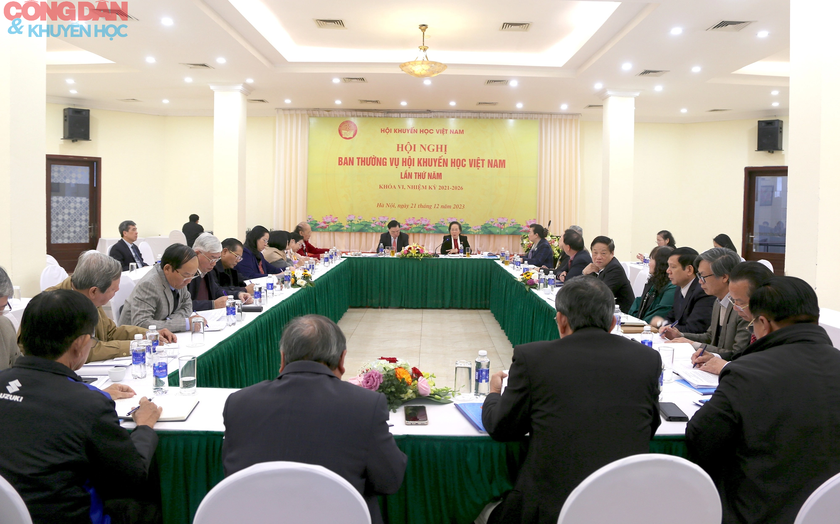 Hội nghị Ban Thường vụ Hội Khuyến học Việt Nam: Chú trọng công tác tuyên truyền về khuyến học - khuyến tài- Ảnh 1.