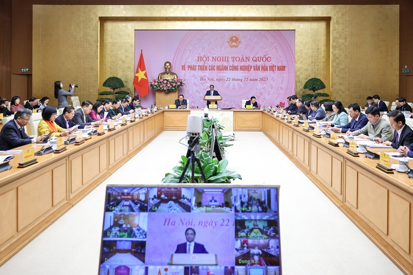 Thủ tướng Chính phủ Phạm Minh Chính: Không có giới hạn với không gian sáng tạo, phát triển công nghiệp văn hóa- Ảnh 1.