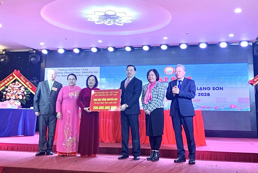 Hội Khuyến học tỉnh Lạng Sơn tổ chức Đại hội đại biểu lần thứ 5, nhiệm kỳ 2023-2028- Ảnh 7.