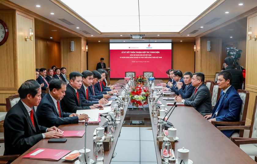 Agribank và Tập đoàn Dầu khí Việt Nam ký kết thỏa thuận hợp tác toàn diện- Ảnh 1.