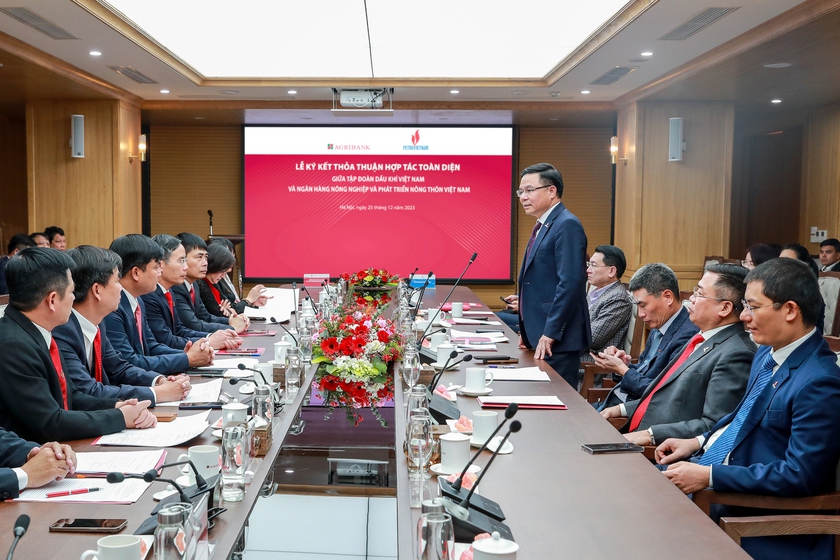 Agribank và Tập đoàn Dầu khí Việt Nam ký kết thỏa thuận hợp tác toàn diện- Ảnh 3.