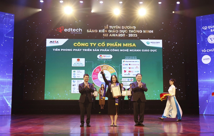 MISA EMIS được vinh danh Sáng kiến Giáo dục thông minh - SEI Awards 2023- Ảnh 1.