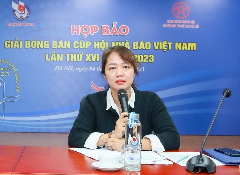 Sắp diễn ra Giải bóng bàn Cúp Hội Nhà báo Việt Nam lần thứ XVI - năm 2023- Ảnh 1.
