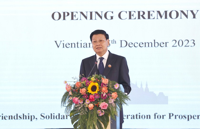 Khai mạc trọng thể Hội nghị cấp cao Quốc hội 3 nước Cam-pu-chia – Lào – Việt Nam- Ảnh 2.