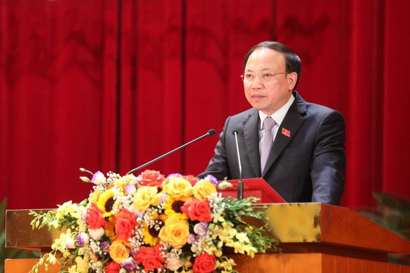 Ông Cao Tường Huy được bầu giữ chức vụ Chủ tịch UBND tỉnh Quảng Ninh- Ảnh 1.