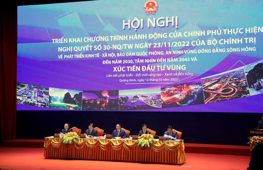 Triển khai Chương trình hành động thực hiện Nghị quyết của Bộ Chính trị về Vùng Đồng bằng sông Hồng - Ảnh 1.