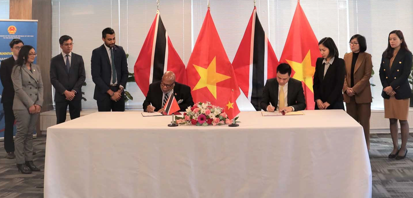 Việt Nam thiết lập quan hệ ngoại giao với Trinidad & Tobago - Ảnh 1.
