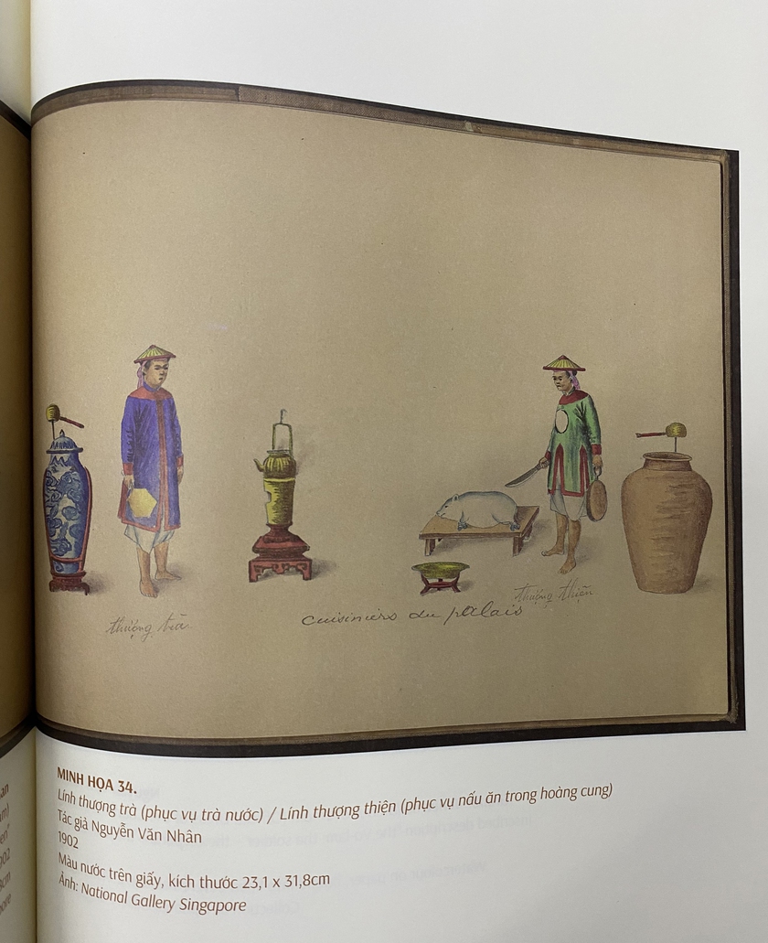 Bộ tranh trang phục cung đình Huế của họa sĩ Nguyễn Văn Nhân và hành trình 120 năm lưu lạc - Ảnh 6.
