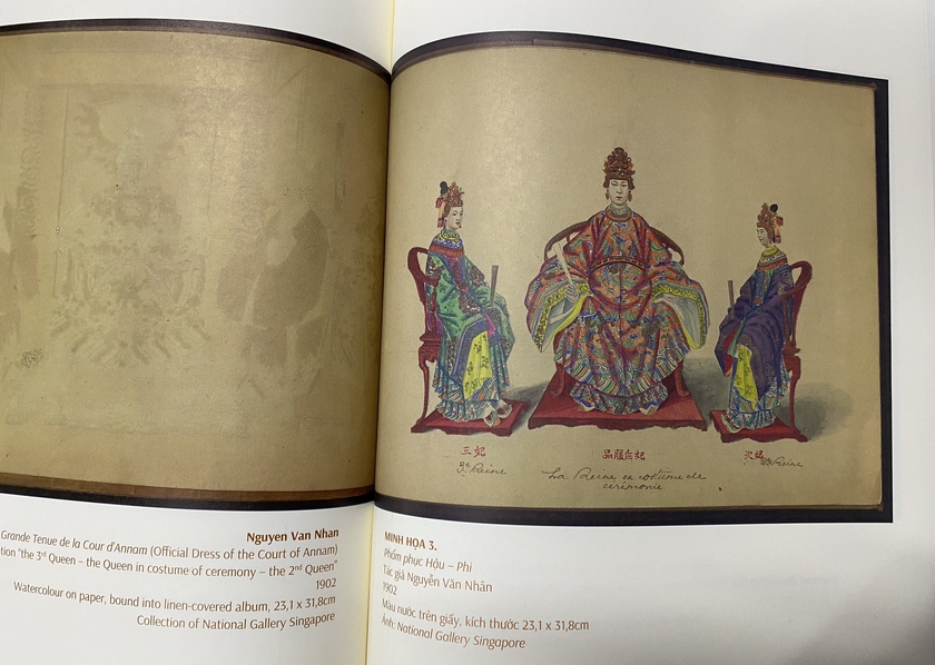 Bộ tranh trang phục cung đình Huế của họa sĩ Nguyễn Văn Nhân và hành trình 120 năm lưu lạc- Ảnh 3.