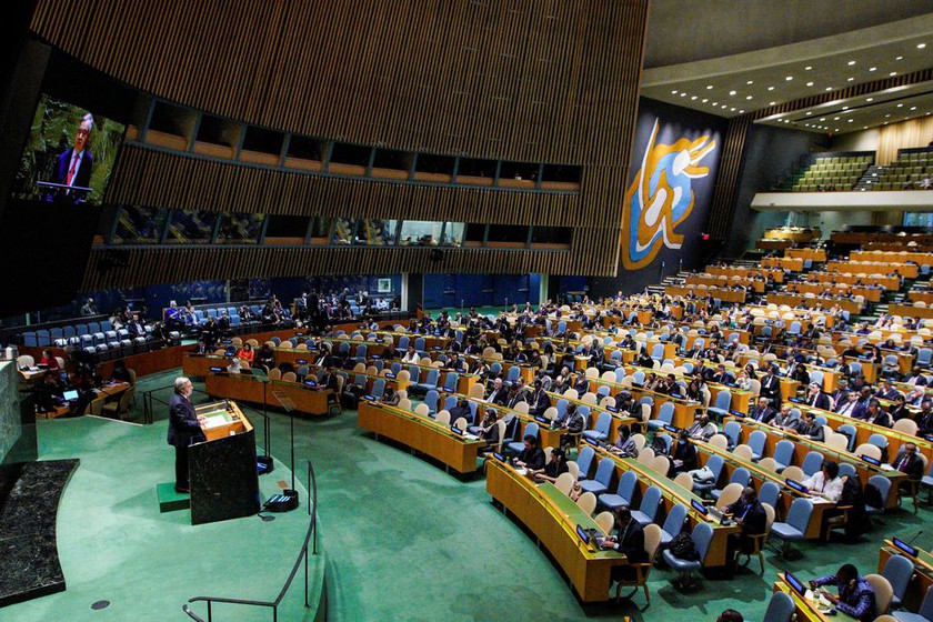 Tròn 1 năm xung đột Nga - Ukraine, Đại hội đồng Liên Hợp Quốc họp phiên đặc biệt  - Ảnh 2.