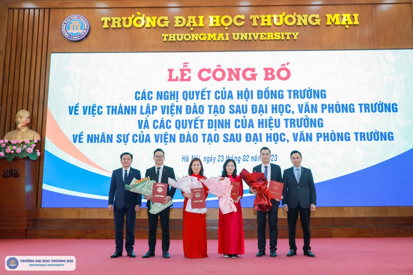 Trường Đại học Thương Mại thành lập Viện Đào tạo sau đại học - Ảnh 1.