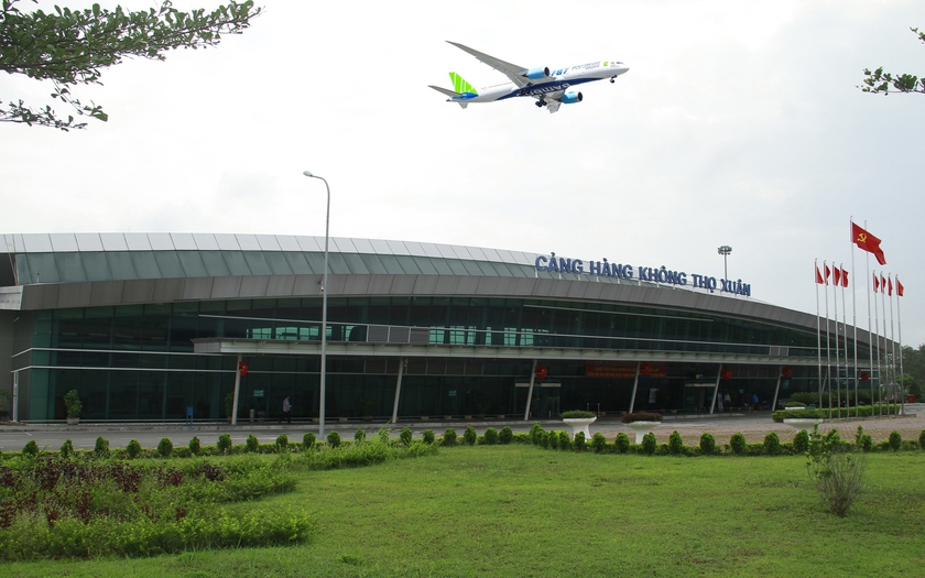 Cảng hàng không quốc tế Thọ Xuân (Thanh Hóa). Ảnh : Cao Ngọ