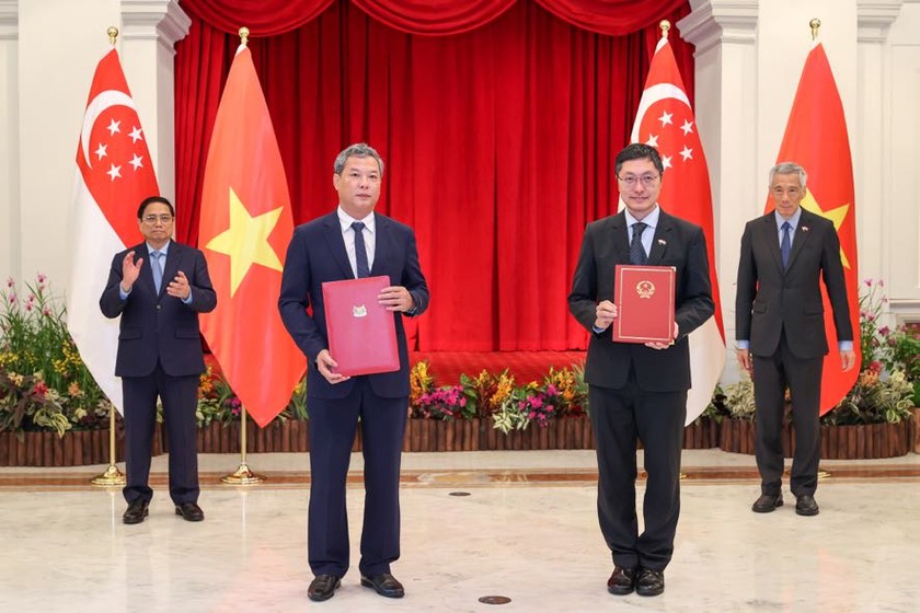 Việt Nam và Singapore thiết lập Quan hệ Đối tác kinh tế số - kinh tế xanh - Ảnh 4.