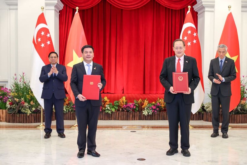 Việt Nam và Singapore thiết lập Quan hệ Đối tác kinh tế số - kinh tế xanh - Ảnh 2.