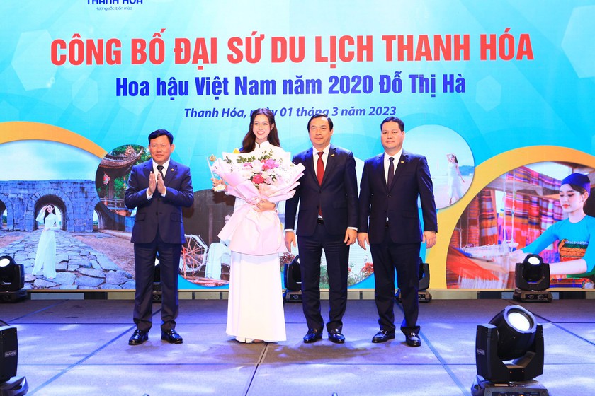 Hoa hậu Đỗ Thị Hà đảm nhiệm vị trí Đại sứ Du lịch Thanh Hóa       - Ảnh 1.