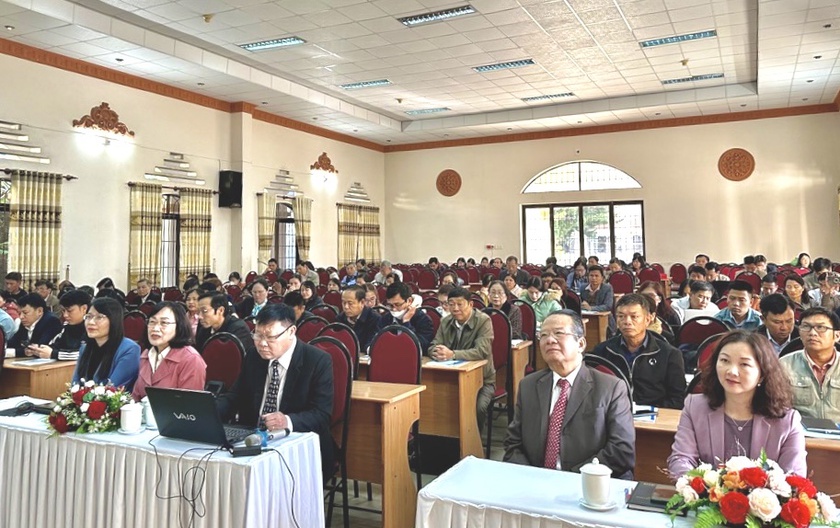 Hội Khuyến học tỉnh Lâm Đồng tập huấn công tác khuyến học năm 2023 - Ảnh 1.