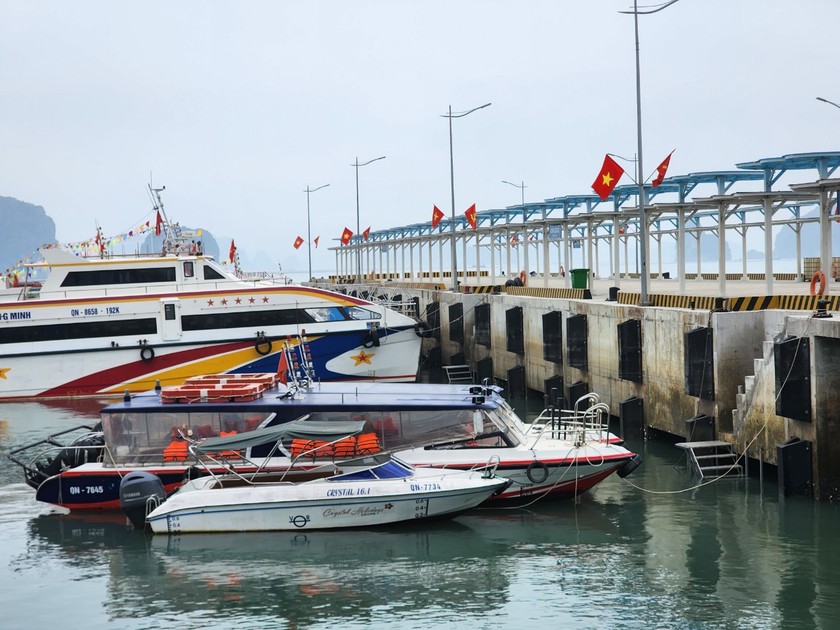 Quảng Ninh: Cảng tàu hơn 610 tỉ đồng vừa hoạt động đã lộ bất cập. - Ảnh 3.