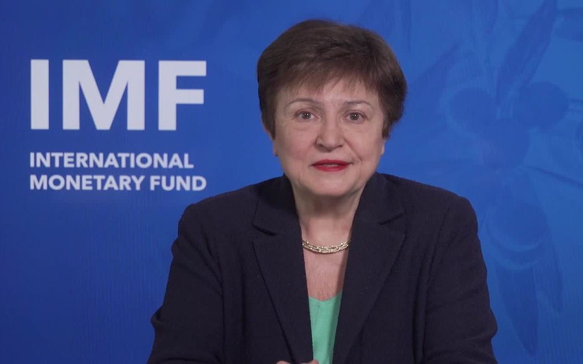Tổng Giám đốc Quỹ Tiền tệ quốc tế Kristalina Georgieva. Ảnh: IT.