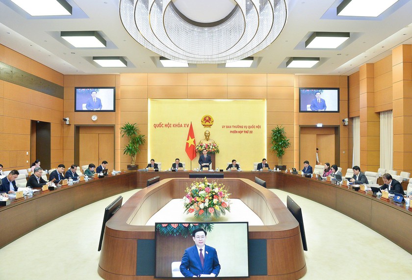 Khai mạc phiên họp lần thứ 22 của Uỷ ban thường vụ Quốc hội - Ảnh 1.
