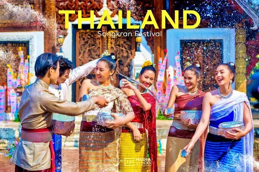 Thái Lan hy vọng tạo cú hích du lịch lớn dịp Tết té nước Songkran 2023 - Ảnh 1.