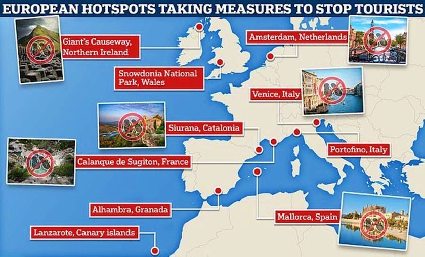 Nhiều điểm đến châu Âu áp dụng biện pháp hạn chế du khách có hành vi xấu - Ảnh 5.