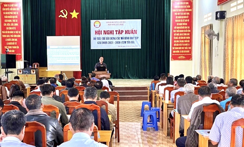 Lâm Đồng: Quán triệt thực hiện các Quyết định của Thủ tướng Chính phủ về xây dựng xã hội học tập tại huyện Lâm Hà - Ảnh 1.