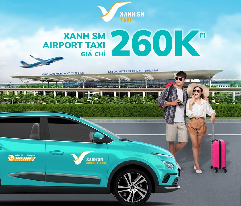 Xanh SM khai trương 600 xe tại TP. Hồ Chí Minh từ ngày 30/4/2023, cung cấp dịch vụ đưa đón sân bay Nội Bài - Ảnh 1.