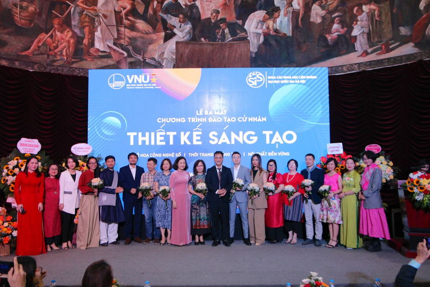 Đại học Quốc gia Hà Nội ra mắt ngành Thiết kế sáng tạo, tuyển 150 sinh viên - Ảnh 1.