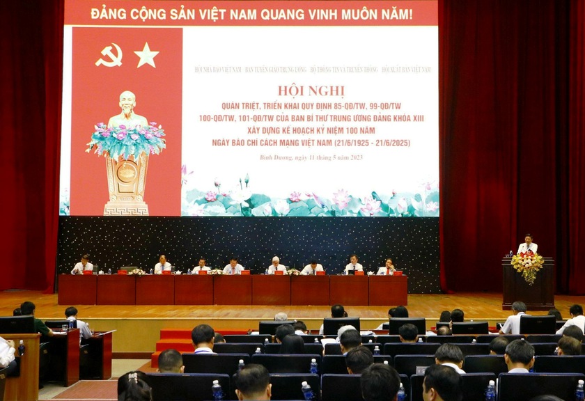 Kỷ niệm 100 năm Ngày Báo chí Cách mạng Việt Nam thật bài bản, trang trọng và giàu ý nghĩa - Ảnh 1.