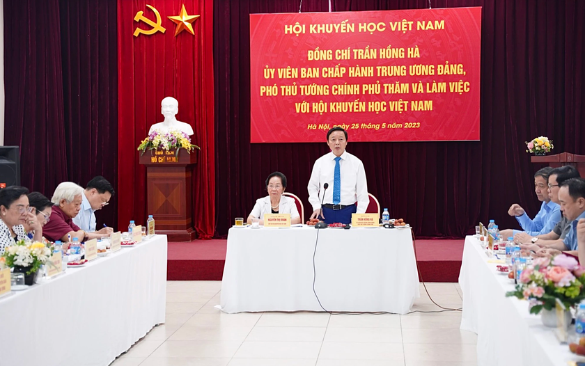 Phó Thủ tướng Trần Hồng Hà: Khuyến học – khuyến tài là trách nhiệm của cấp ủy, chính quyền các cấp - Ảnh 1.