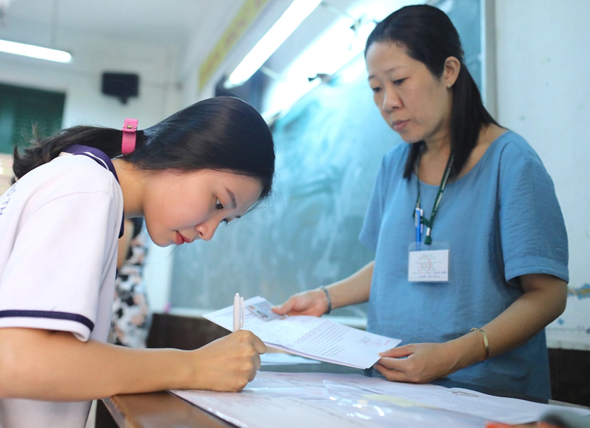 Hà Nội công bố 30 điểm đăng ký thi tốt nghiệp trung học phổ thông của thí sinh tự do - Ảnh 1.