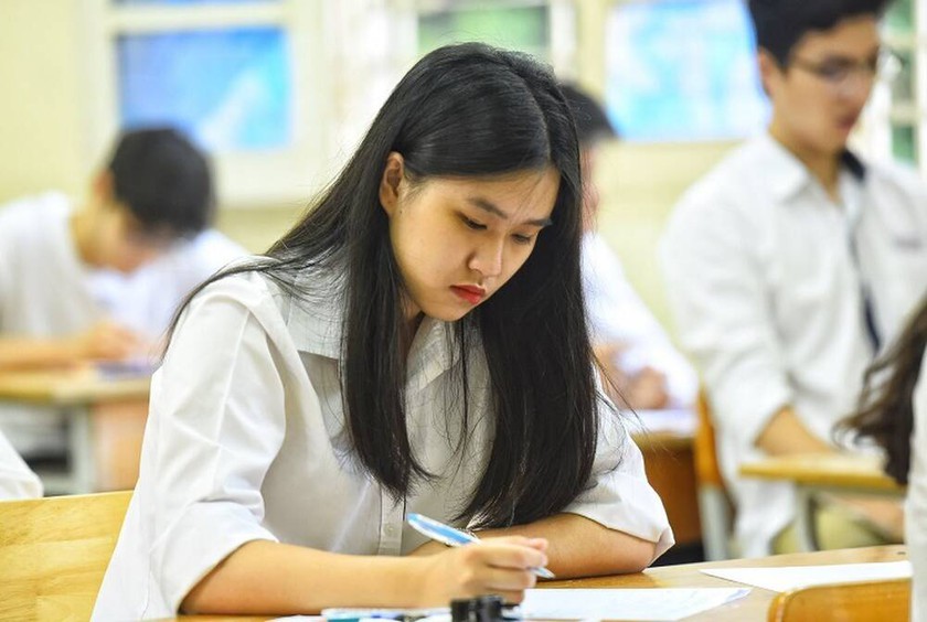 Thí sinh chính thức đăng ký dự thi tốt nghiệp trung học phổ thông 2023 - Ảnh 1.