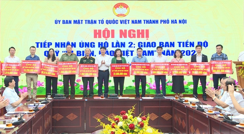 Hà Nội: Tiếp nhận ủng hộ Quỹ “Vì biển, đảo Việt Nam” lần 2 năm 2023 - Ảnh 1.