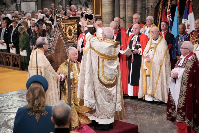 Ảnh: Lễ đăng quang của Vua Charles III tại Tu viện Westminster  - Ảnh 7.