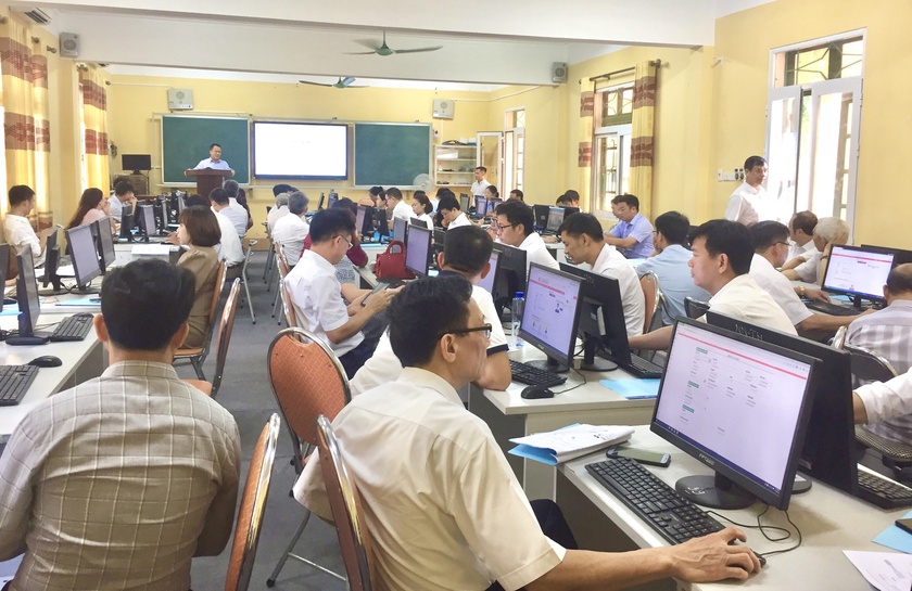 Bắc Giang: Tập huấn sử dụng phần mềm &quot;Công dân học tập&quot; - Ảnh 1.