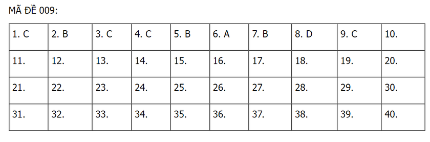 Thi vào lớp 10 tại Hà Nội: Gợi ý đáp án 24 mã đề thi môn Tiếng Anh - Ảnh 5.