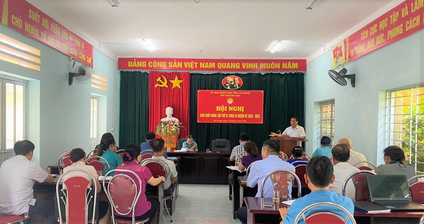 Hội Khuyến học Hà Giang: Tập trung nâng cao chất lượng các mô hình học tập trong các ngành, địa phương và đơn vị - Ảnh 1.