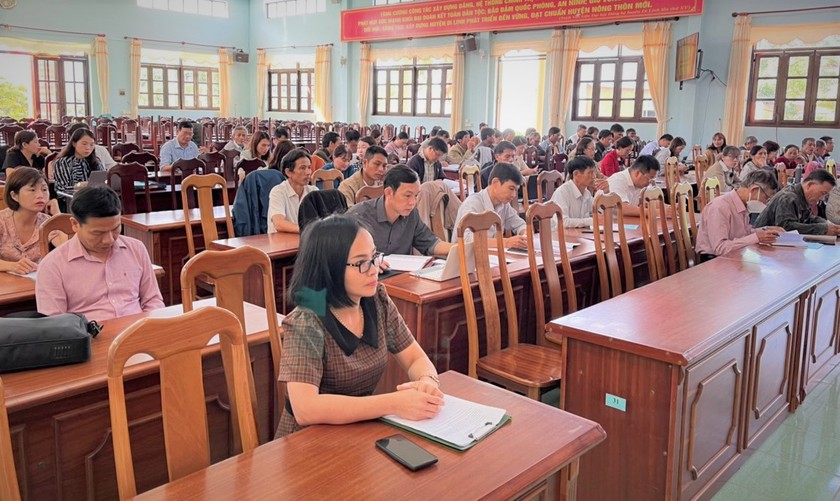 Hội Khuyến học huyện Di Linh, tỉnh Lâm Đồng tập huấn công tác khuyến học năm 2023 - Ảnh 1.