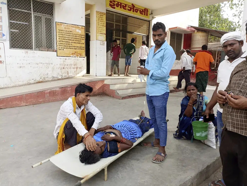 Chỉ vài ngày, gần 100 người tử vong do nắng nóng khắc nghiệt ở Ấn Độ  - Ảnh 1.
