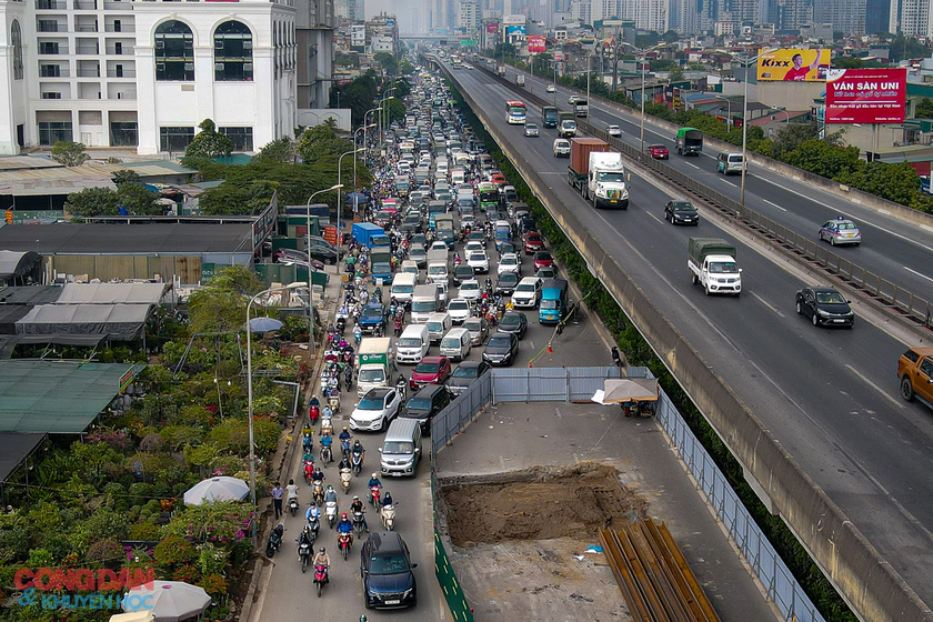Từ ngày 8/6, tổ chức phân luồng giao thông tuyến đường Nguyễn Trãi, Hà Nội - Ảnh 2.