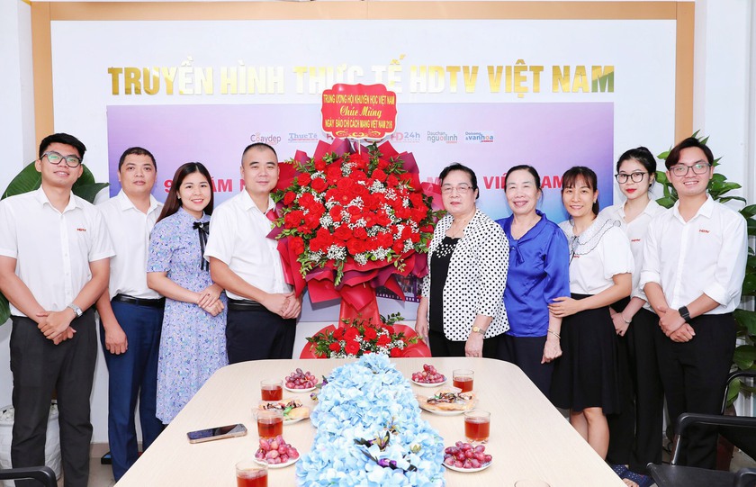 Trung ương Hội Khuyến học Việt Nam chúc mừng Truyền hình thực tế HDTV nhân Ngày Báo chí cách mạng Việt Nam - Ảnh 1.