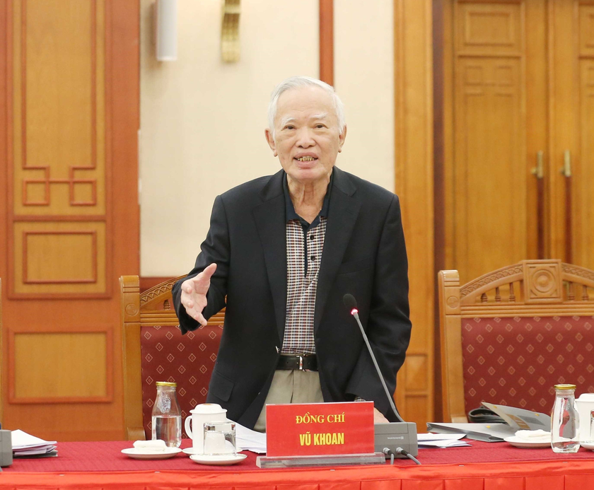 Nguyên Phó Thủ tướng Chính phủ Vũ Khoan từ trần - Ảnh 1.
