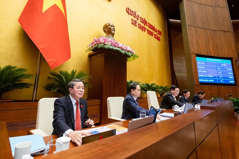 Quốc hội thông qua Nghị quyết thí điểm một số cơ chế, chính sách đặc thù phát triển Thành phố Hồ Chí Minh - Ảnh 1.