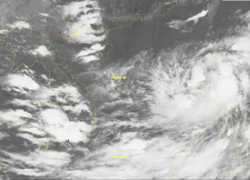 Xuất hiện vùng áp thấp trên khu vực Philippines, có thể mạnh lên thành áp thấp nhiệt đới/bão trên Biển Đông - Ảnh 1.
