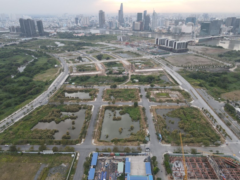 Thành phố Hồ Chí Minh sẽ tổ chức đấu giá hàng chục lô đất Thủ Thiêm - Ảnh 1.